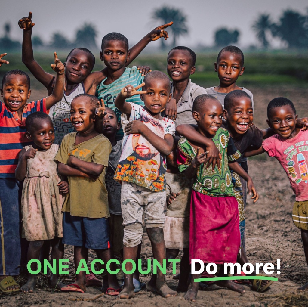 Children celebrating